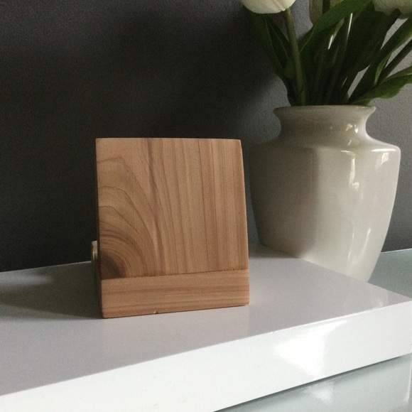 Handmade Wood Phone Stand - Picture 2 of 5